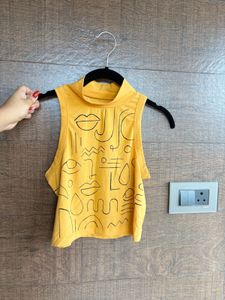 Halter Neck Cotton Top