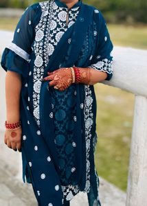 Kurta Suit Set With Duptta
