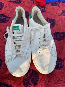 Since Tered White Colour Sneaker