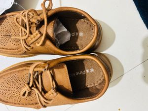 Pine Kids Brown partywear Shoes