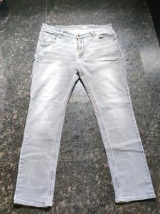 Spykar 40 size Gray Denim Jeans