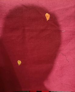 Women Embroidered Maroon Winter Shawl