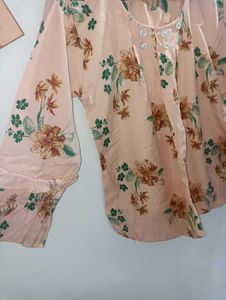 Floral Print Top