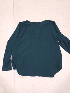 Elegant Green Blouse