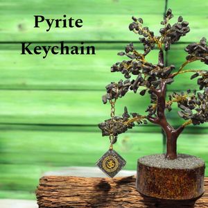 Pyrite Keychain