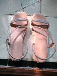 Shimmer Strap Wedge For Women