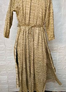 Fresh Piece Aline Kurta With High Slit