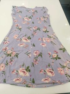 Floral Print Dress and a Pant Combo