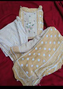 Elegant Tailored Embroidered Kurta Set