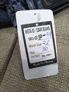 G@94 Size-26 (Sale) Latest Ladies high waist Jeans