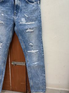 Ripped Denim Jeans