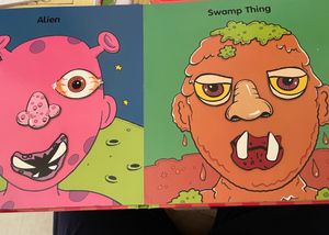 Funny Monster Magnetic Board Book
