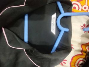 Satin Black Pajama Set it not cheap material