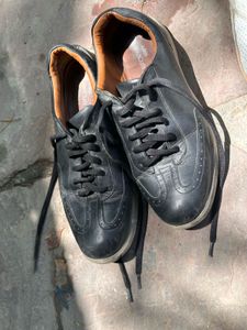 Black Leather Shoes