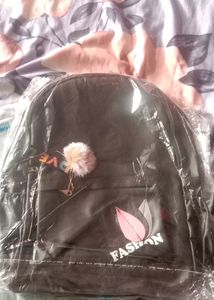 Korean Black Packpack
