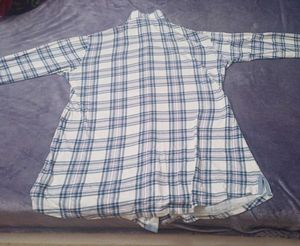 BLUE WHITE CHECKED  Shirt