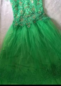 Very Beautiful Green Lehenga/Gown
