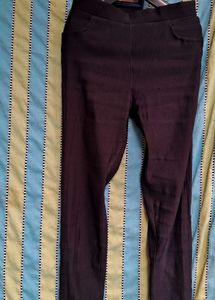 Slim Fit Black Jeggings
