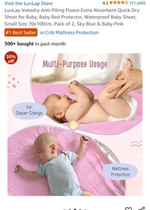 LuvLap Baby Sheet