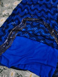 RangritiWomen Chevron Print Anarkali Kurta