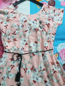 Peach Dress