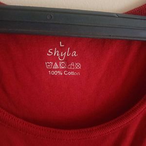 Red Tank Top - Casual Style