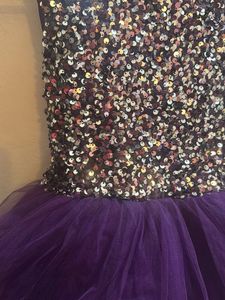 Sparkling Purple Party Dress