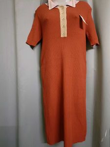 Sale 🧡 Y2k Chic Knit Polo Dress