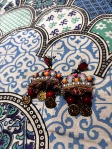 Beautiful Boho Pink Earring