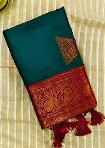 Green Kanjivaram Silk Saree