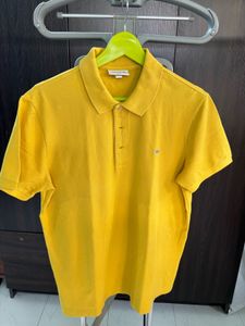Lacoste Yellow Polo Shirt
