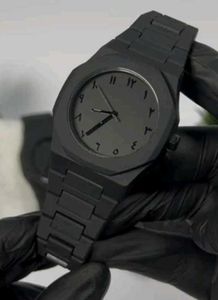 Sleek Black Watch with Elegant Arabic Dial - Timel