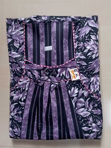 XL Cotton Nighty Combo Of 3