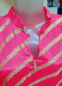 Striped Pink Kurta