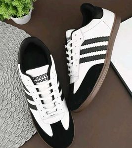 Stylish Black & White Sneakers