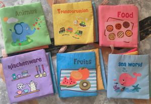 Soft Baby Cloth Book Set