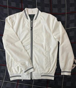 Montreal White Winter Jacket For Men