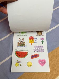Factor Notes Happy Sticker Book
