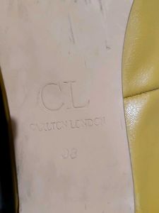 Carlton London Yellow Pointed Toe Heels