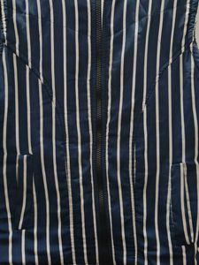 Striped Sleeveless Jacket