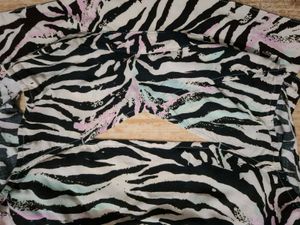 Zebra Print Sleeveless shirt