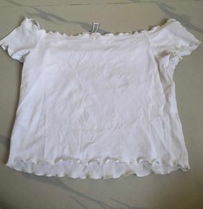 White Crop Top🤍