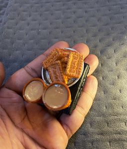 Parle G and Tea Fridge Magnet