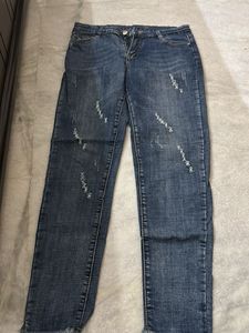 Gray Denim Jeans
