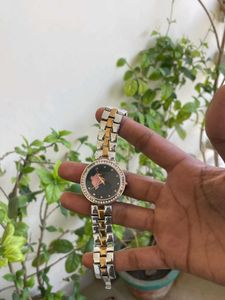 Elegant Women's Two-Tone Watch