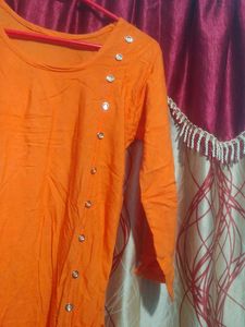 Orange Kurta