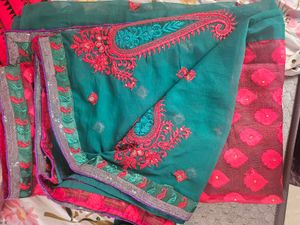 Designer SAREE And BLOUSE
