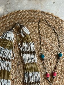 2 Beaded Necklace Set