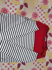 Striped Long Sleeve Top