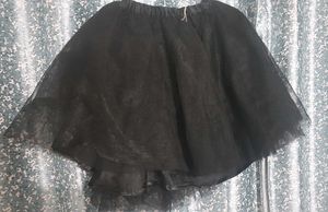 Black Tulle Skirt